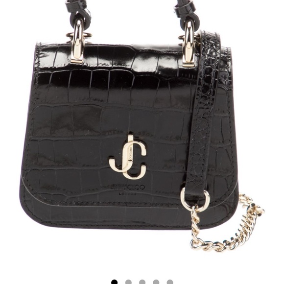 Jimmy Choo BNIB micro croc embossed bag - Picture 4 of 4